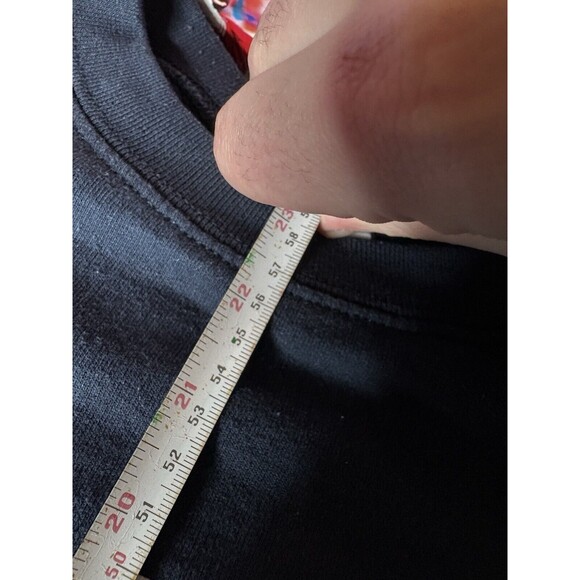 Champion Mercy College Sweatshirt Crewneck Mavericks New York Navy Blue Medium - Picture 6 of 7